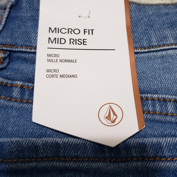 Volcom Jean Shorts. Size 26 - Picture 3 of 7